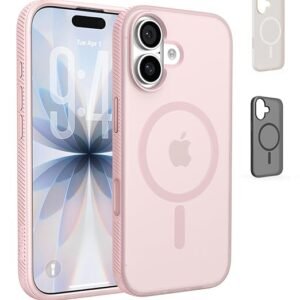 iPhone 17 Case, Grip, MagSafe Compatible w/Anti-Scratch